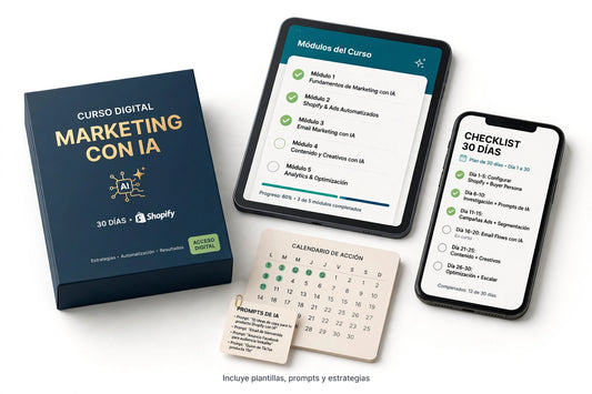 Marketing con IA: Creá contenido en minutos y vendé más en 30 días